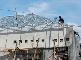 PEMINDAHAN DAK DI GEDUNG PERPUSTAKAAN YANG BARU DI BANGUN